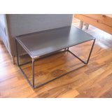Custom Metal-Frame End Table