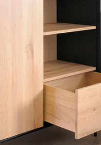 Oak Blackbird Storage Cupboard