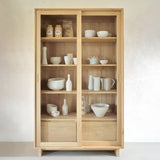 Oak Wave Cupboard