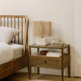Spindle Bedside Table