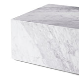 Marble Plinth Coffee Table