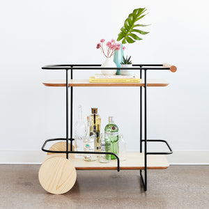 Arcade Bar Cart