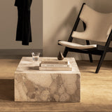 Marble Plinth Coffee Table