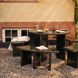 Deya Curved Bench