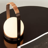 Carrie Portable Lamp – Leather Handle