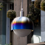 Forked Globe Shade Pendant