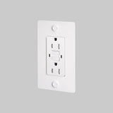 Single GFCI Outlet Cross