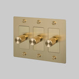 Triple Dimmer Switch Cross