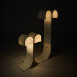 Glo-Up Tall Double Niner Floor Lamp