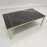 Custom Metal-Frame Coffee Table
