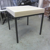 Custom Metal-Frame End Table