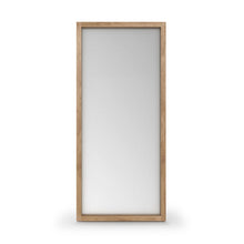 Load image into Gallery viewer, Oak Light Frame Floor Mirror