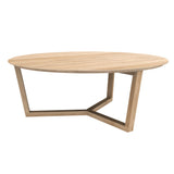 Oak Tripod Coffee Table