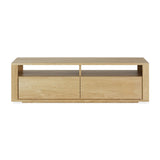 Oak Shadow TV Cupboard