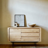 Oak Shadow Sideboard