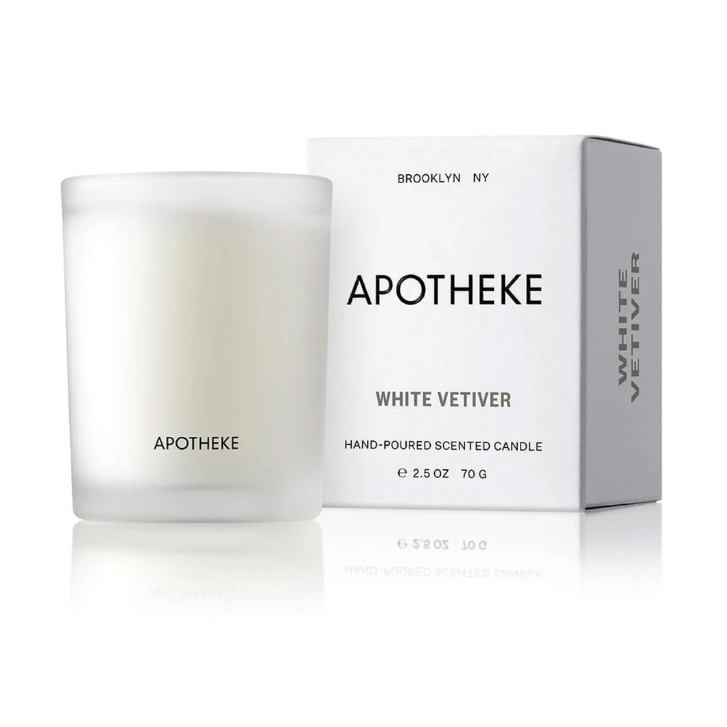 Apotheke Candle - White Vetiver