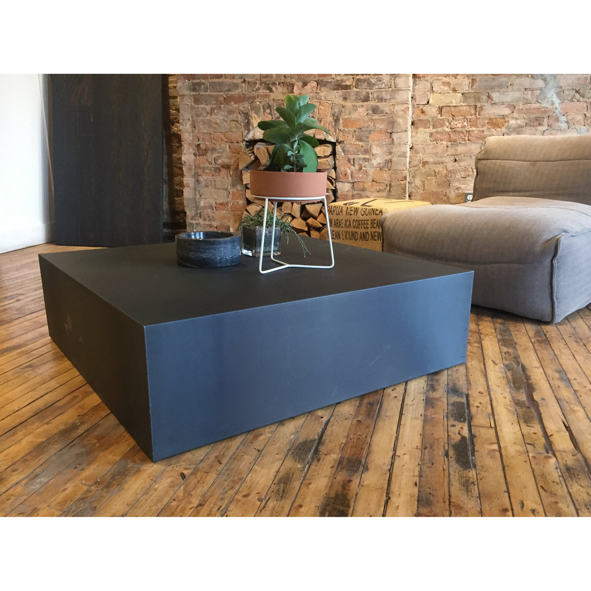 Hot-Rolled Cube Table – Stylegarage