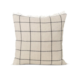 Cream tartan outlet cushions