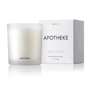 Apotheke Candle - Hinoki Lavender