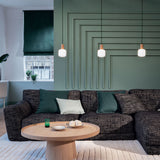 LED Oblo Porcelain Bulb